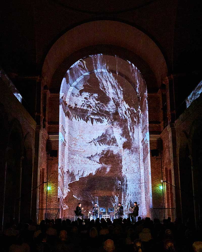 Tetra Brass mit ‚Auf verwachsenem Pfade' in der Allerheiligen Hofkirche München